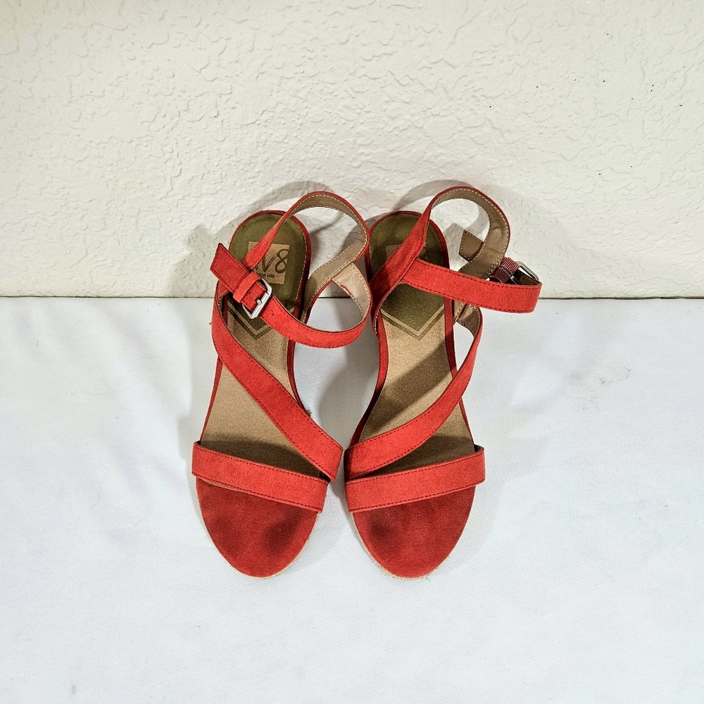 Dolce Vita Red Wedges